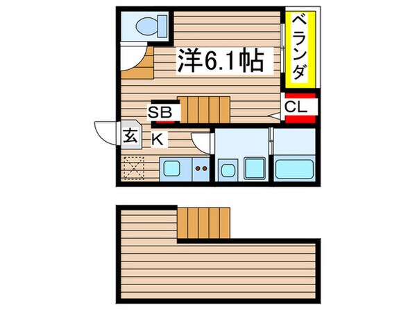 ｓｔａｇｅ四番の物件間取画像